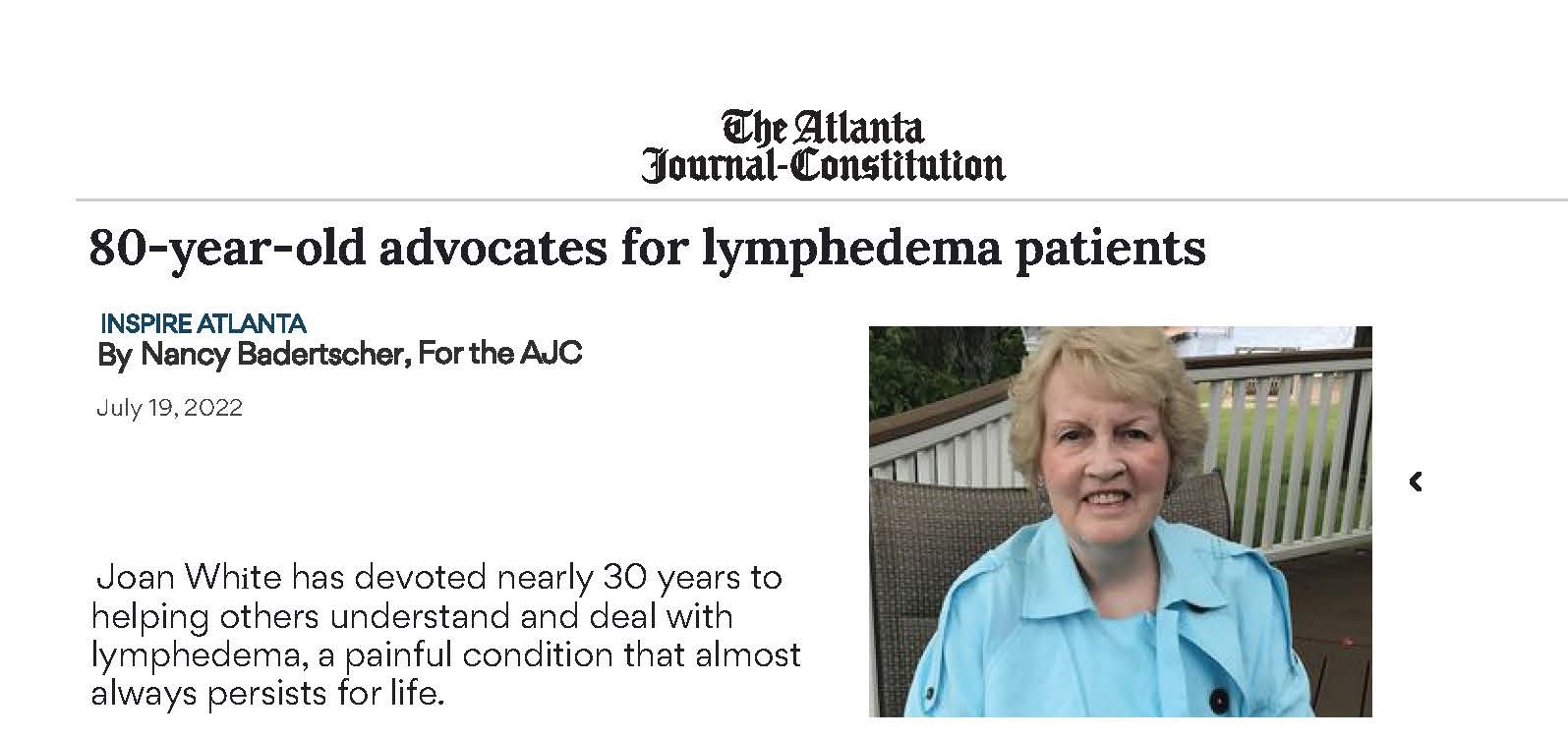 The Lymphedema Treatment Act(LTA)